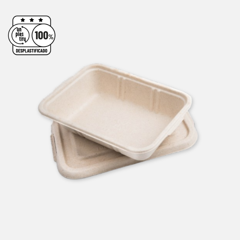 Bandeja Rectangular 850 ml 